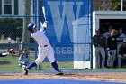 Baseball vs Emerson  Wheaton College Baseball vs Emerson College. - Photo By: KEITH NORDSTROM : Wheaton, Baseball